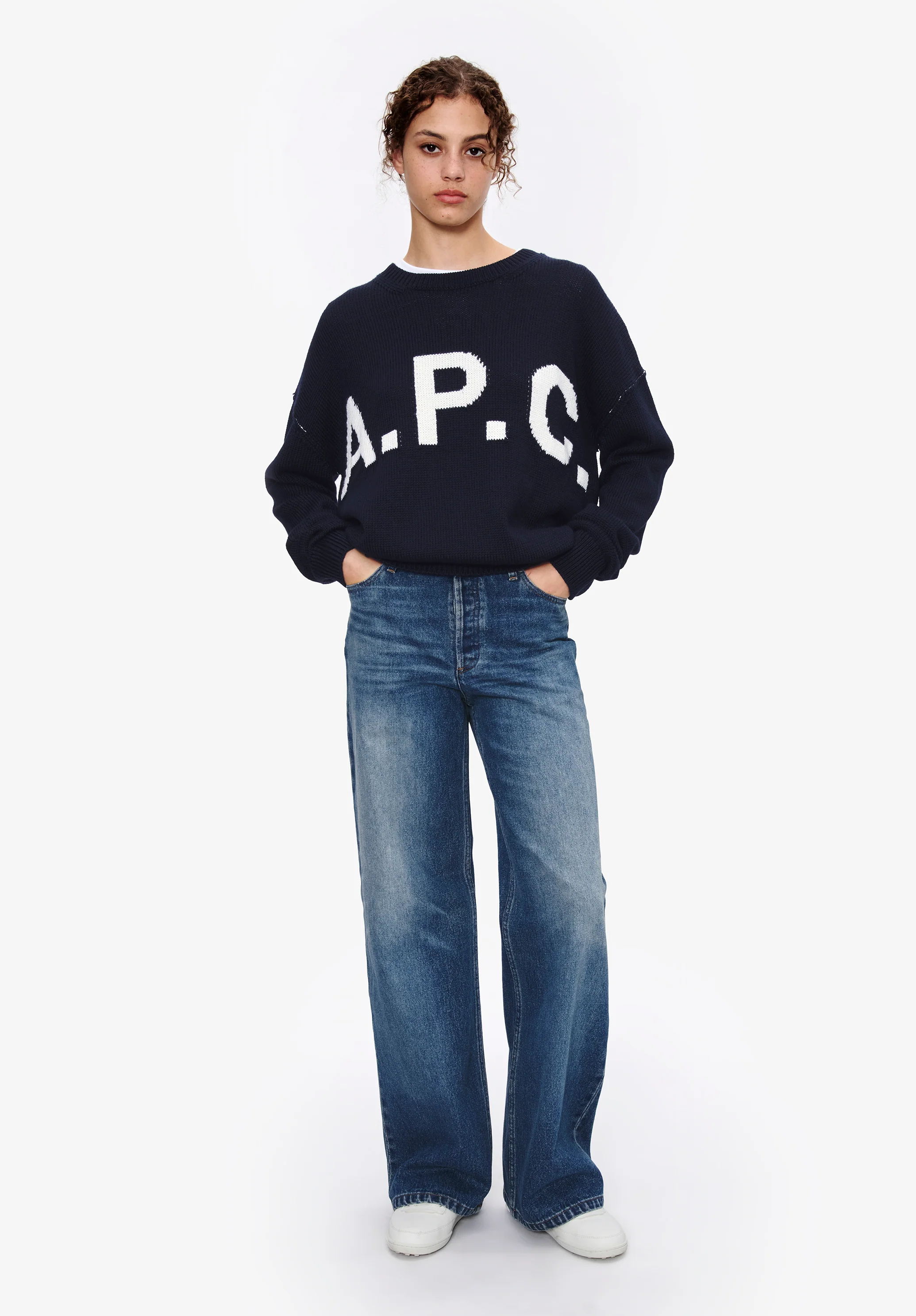 Logo A.P.C. sweater (W)