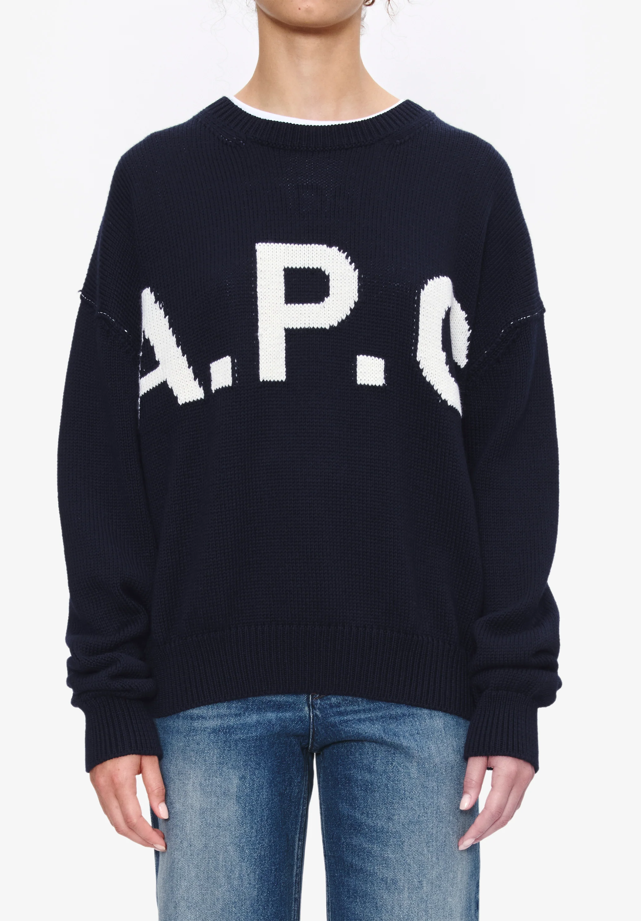 Logo A.P.C. sweater (W)