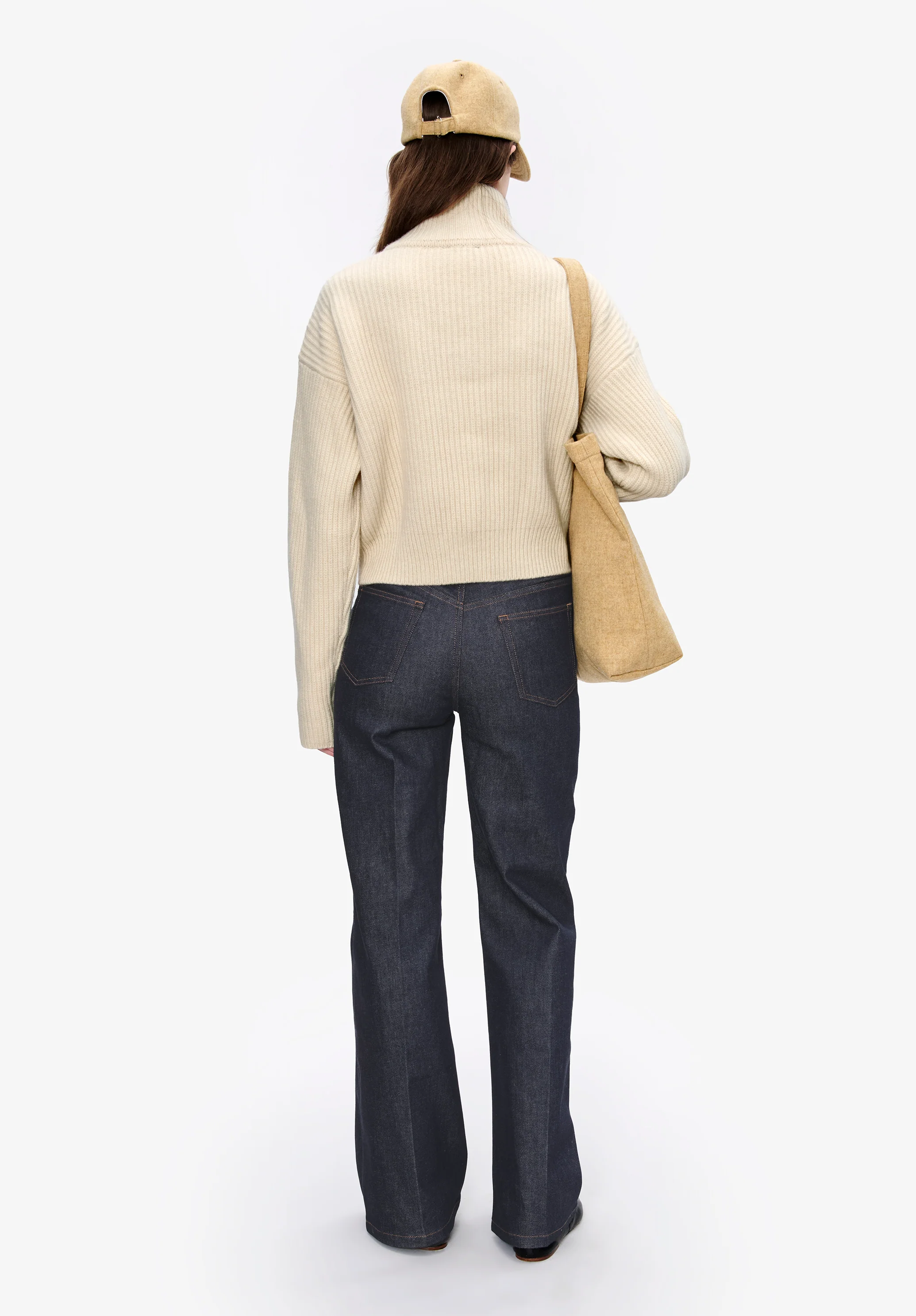 Wide-rib sweater