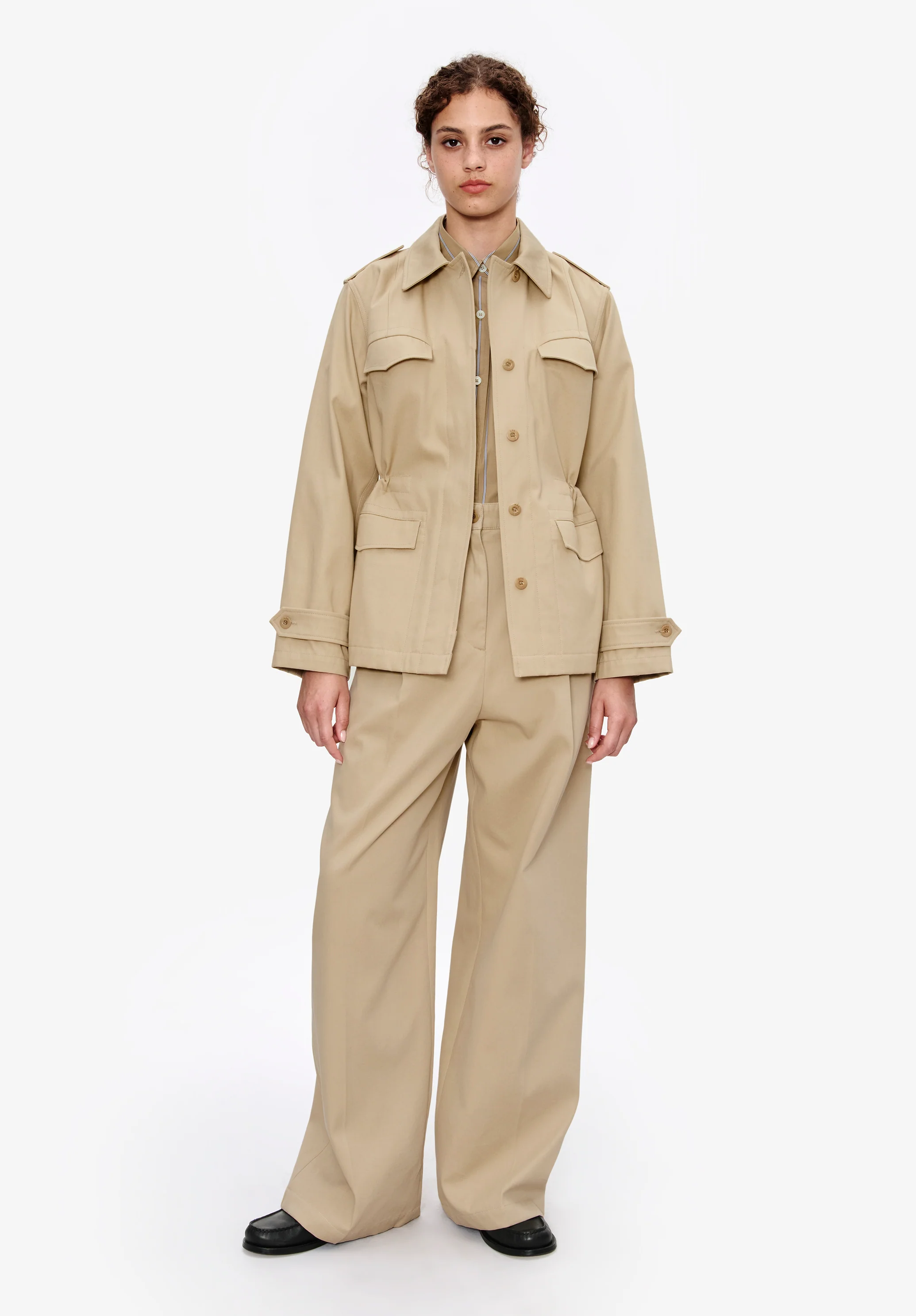 Fitted Safari jacket