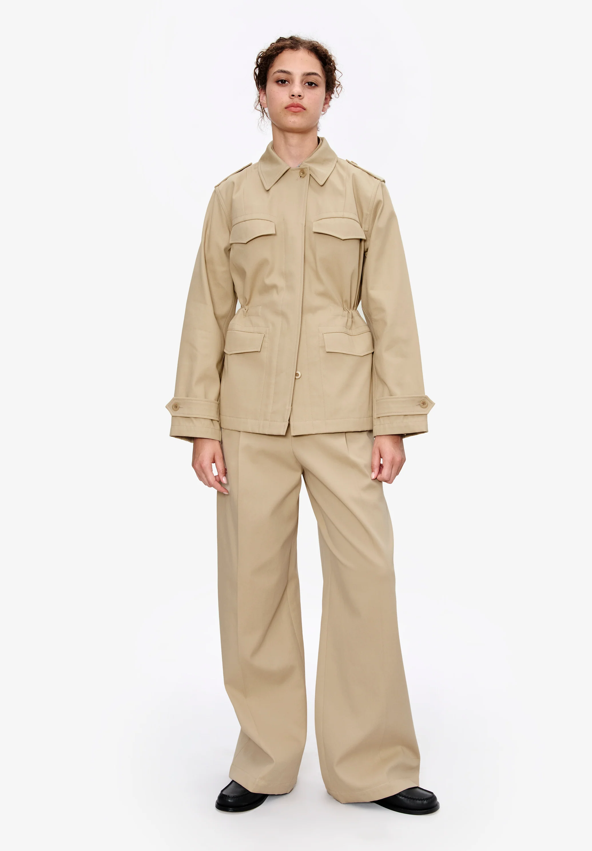 Fitted Safari jacket