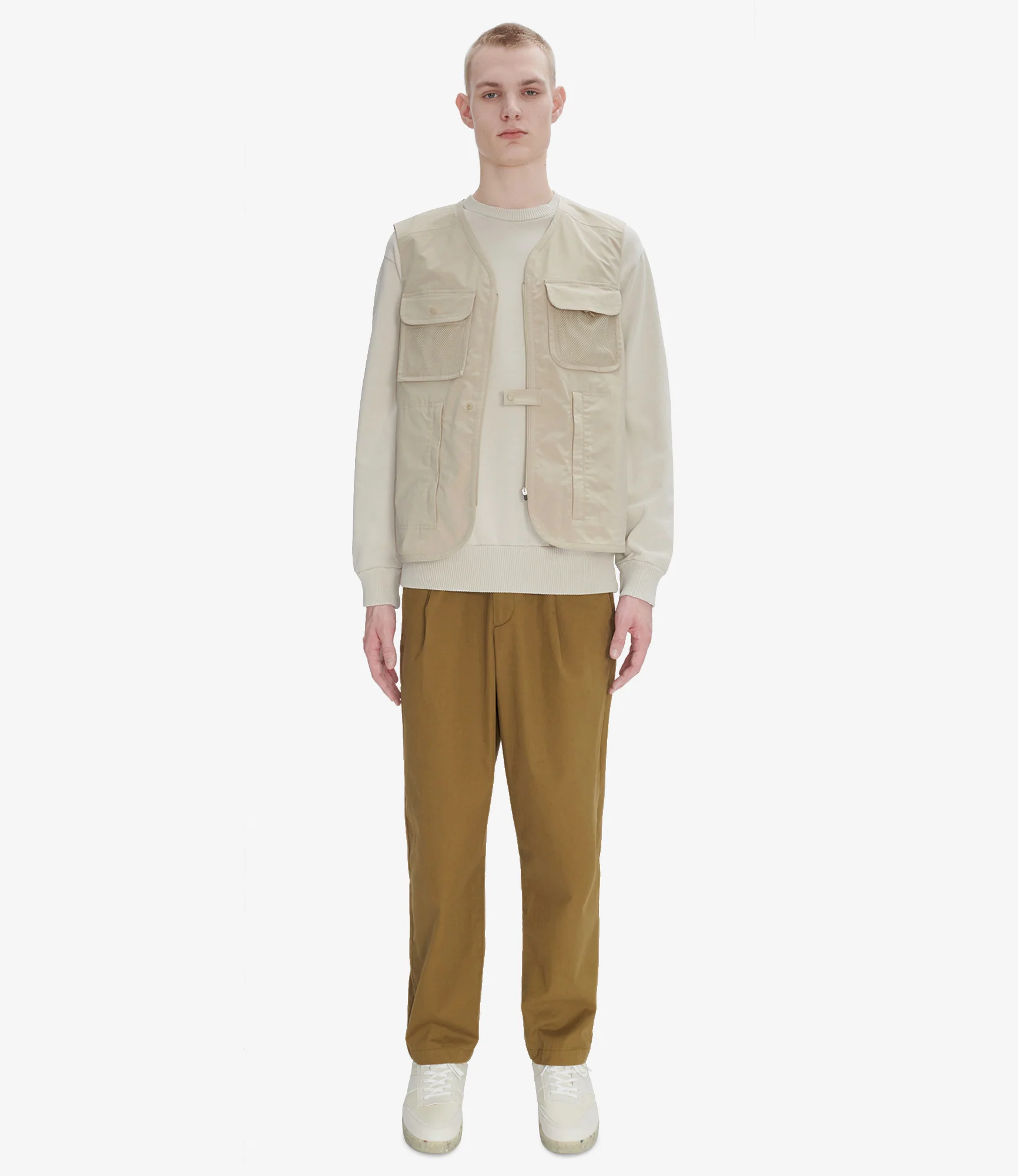 Alban sleeveless jacket