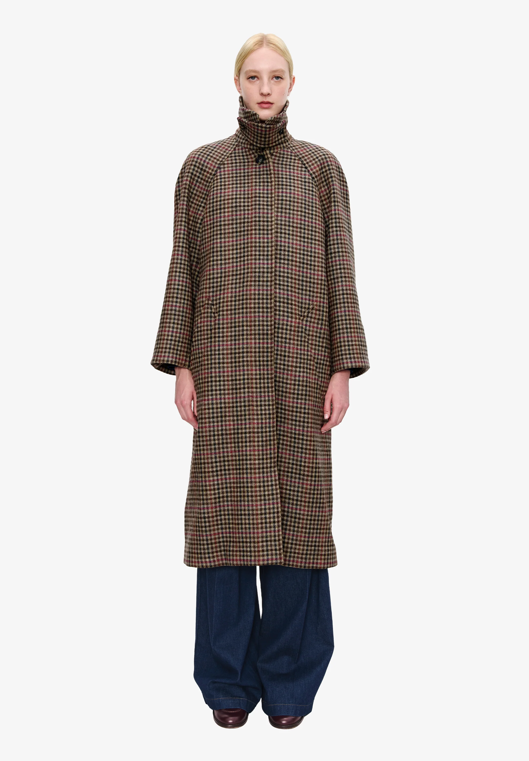 Tartan coat