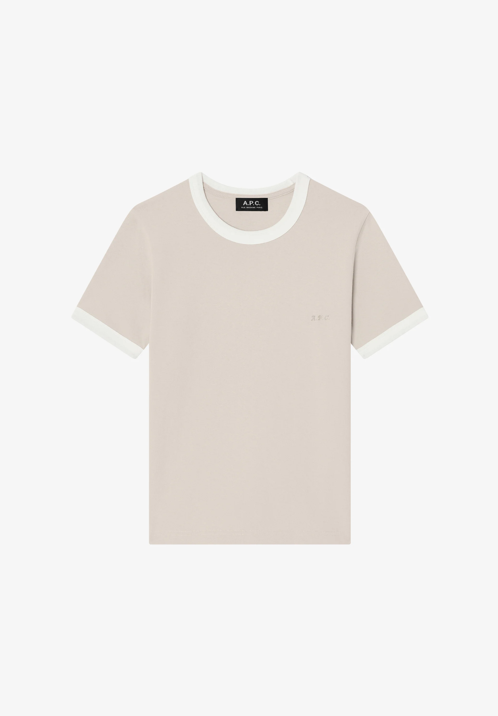 Ringer crop T-shirt