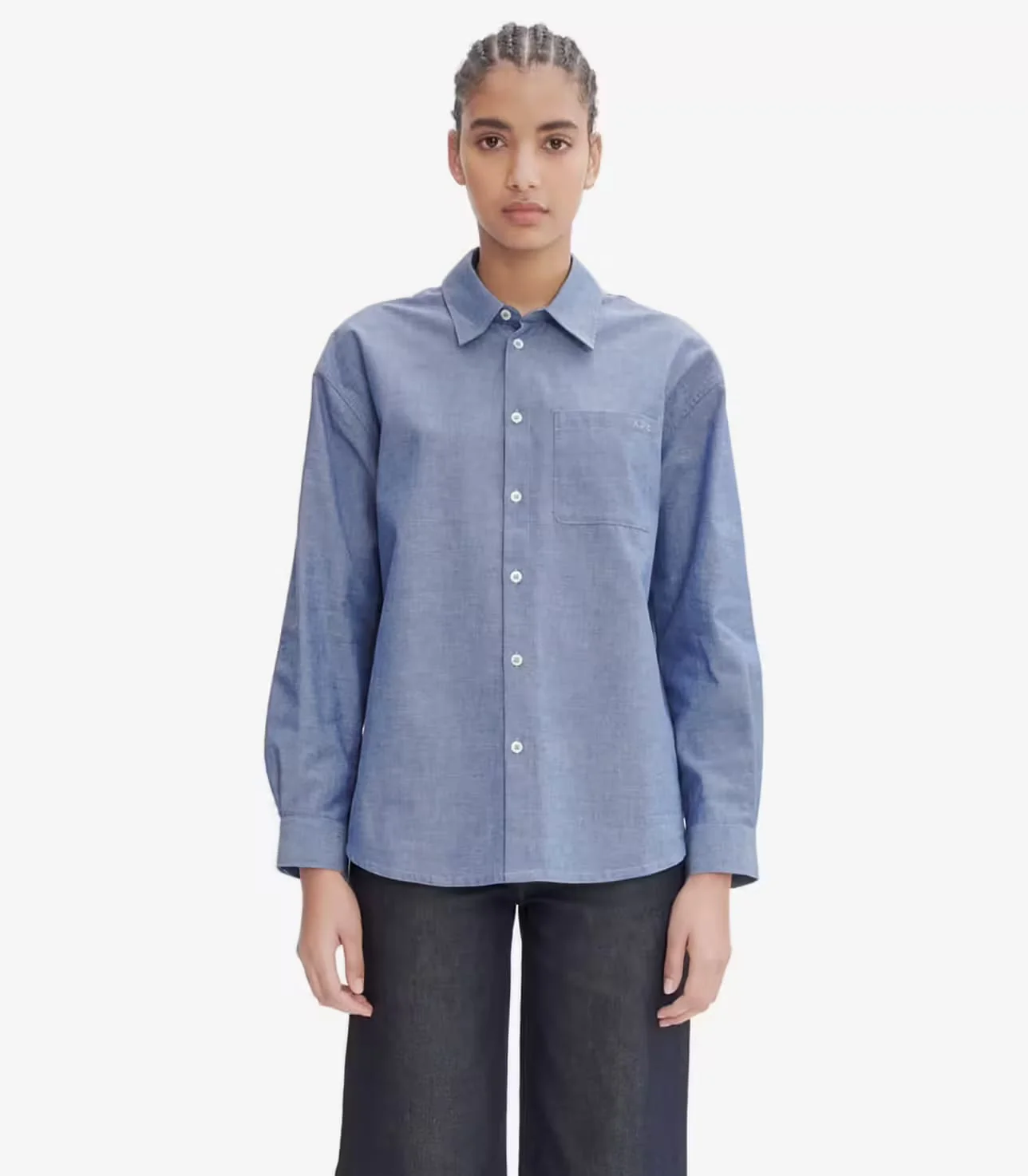 Embroidered Boyfriend shirt