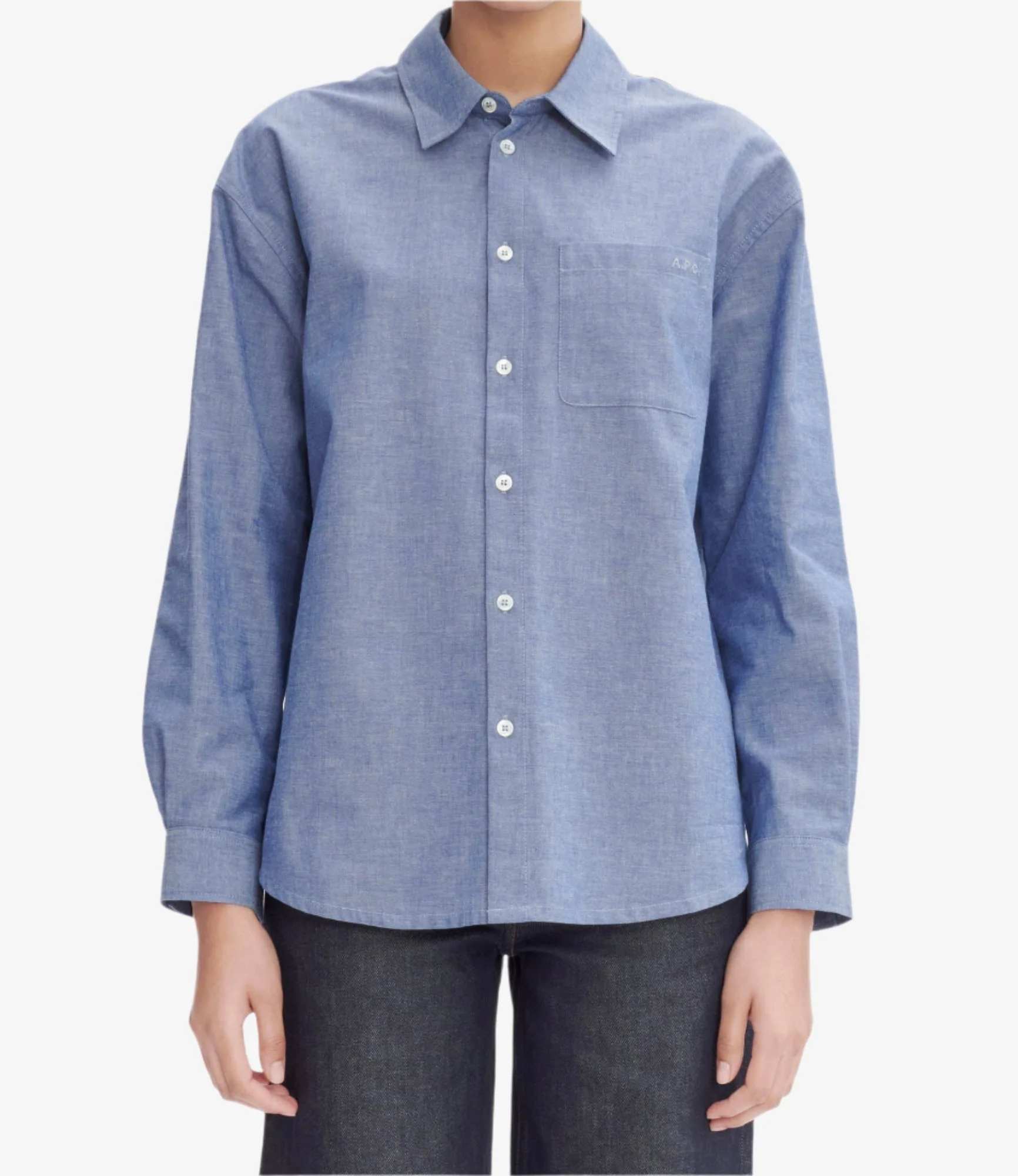 Embroidered Boyfriend shirt