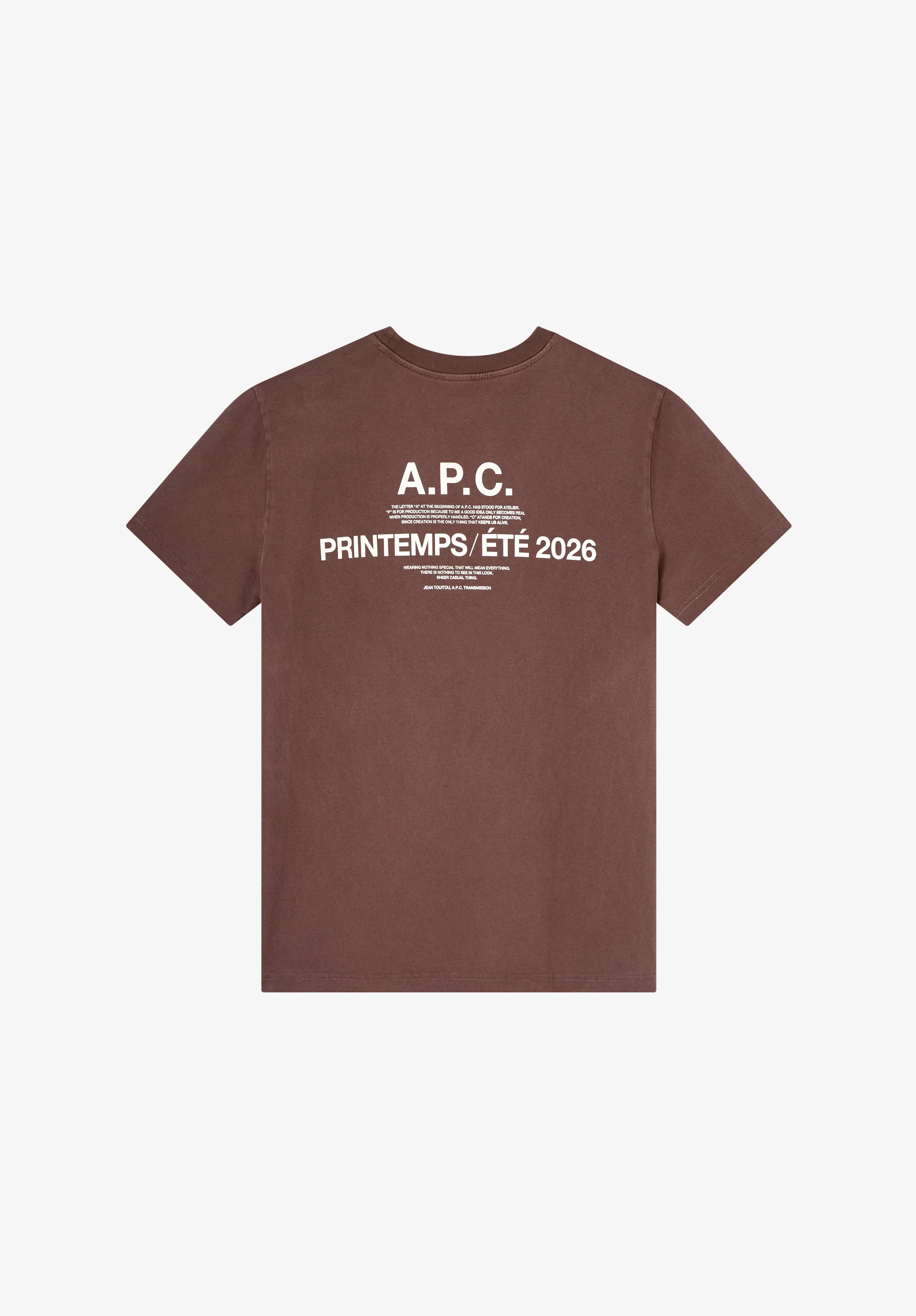 A.P.C. Printemps 26 T-shirt (M)