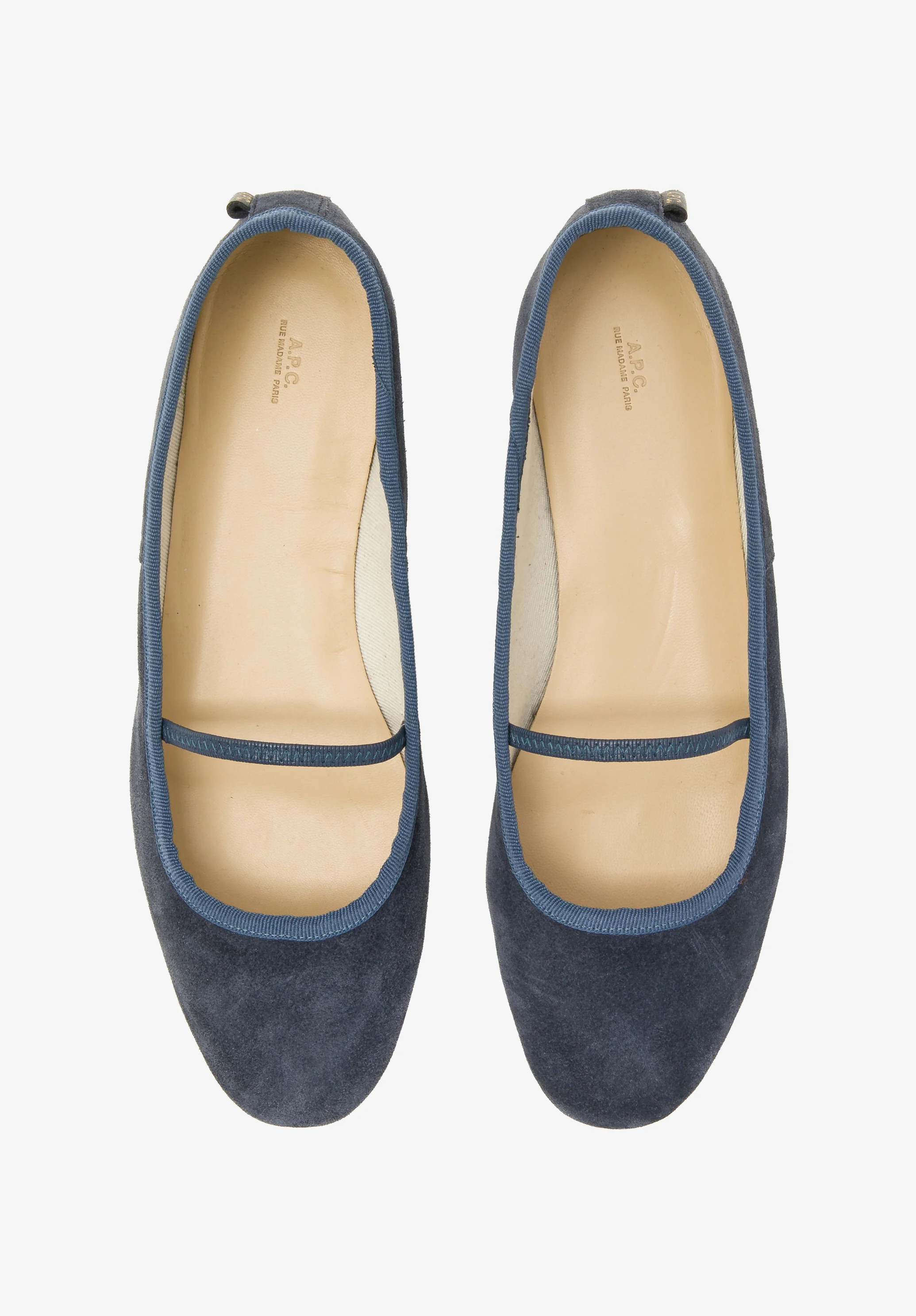 Swan ballet flats