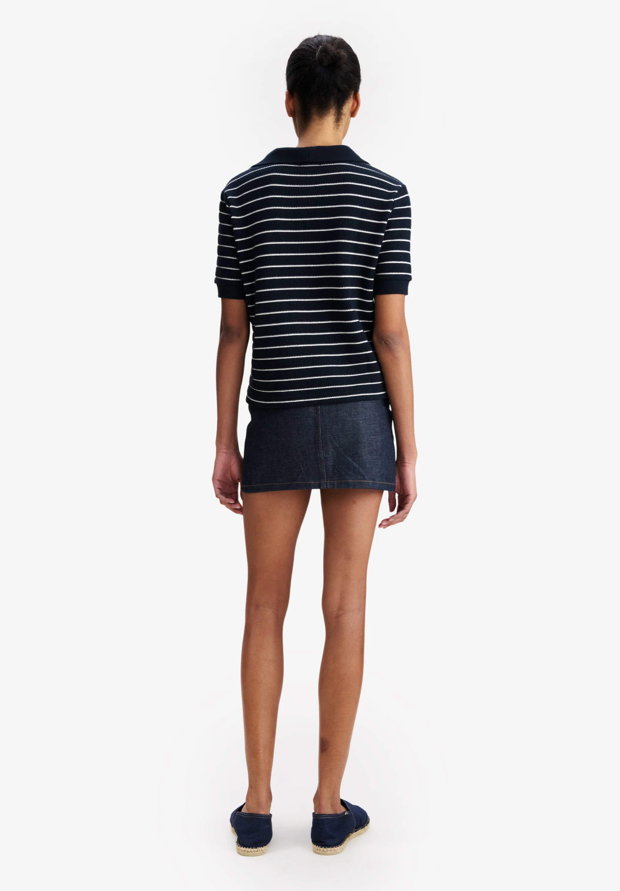 Livia Cropped Polo Shirt