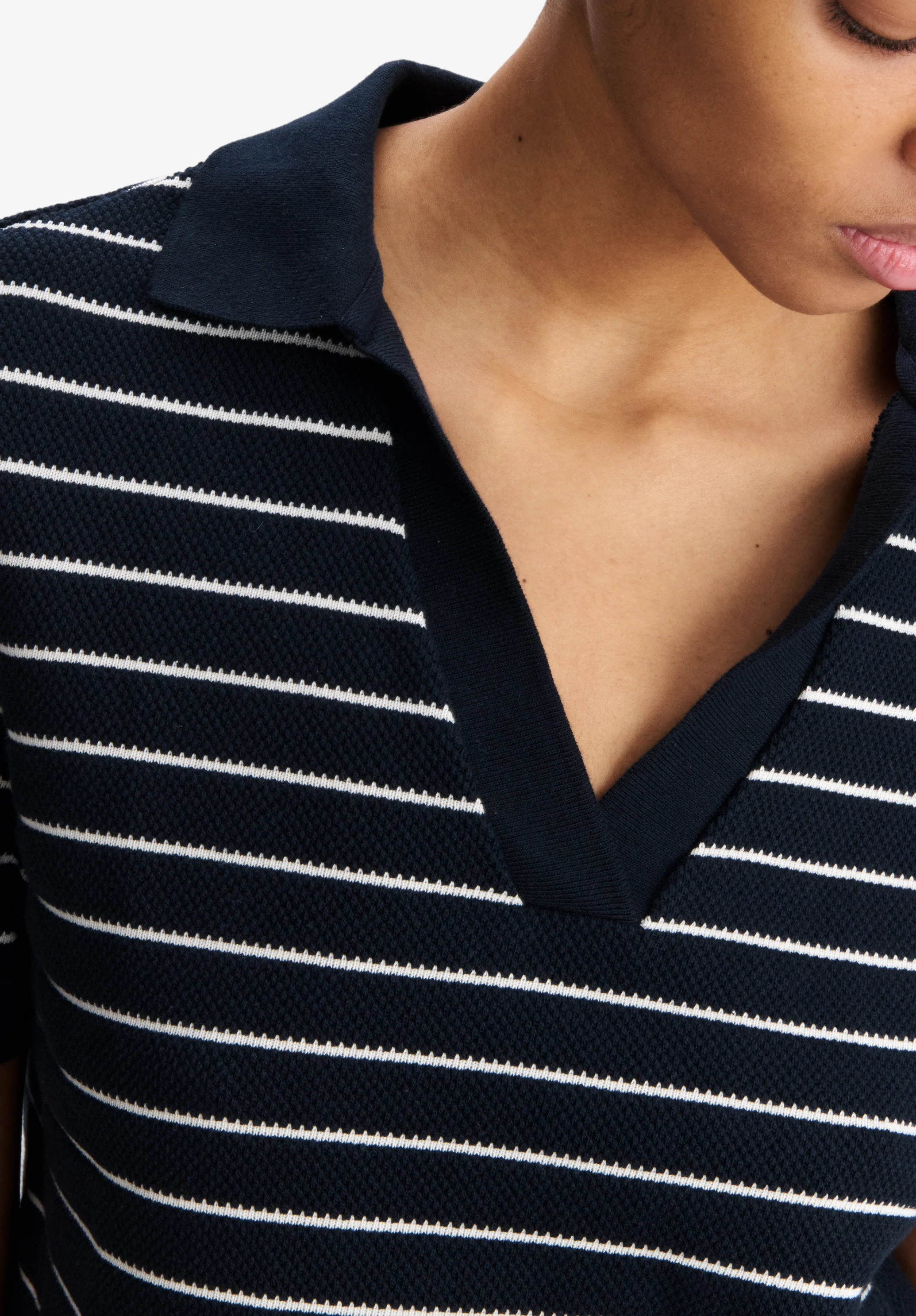 Livia Cropped Polo Shirt