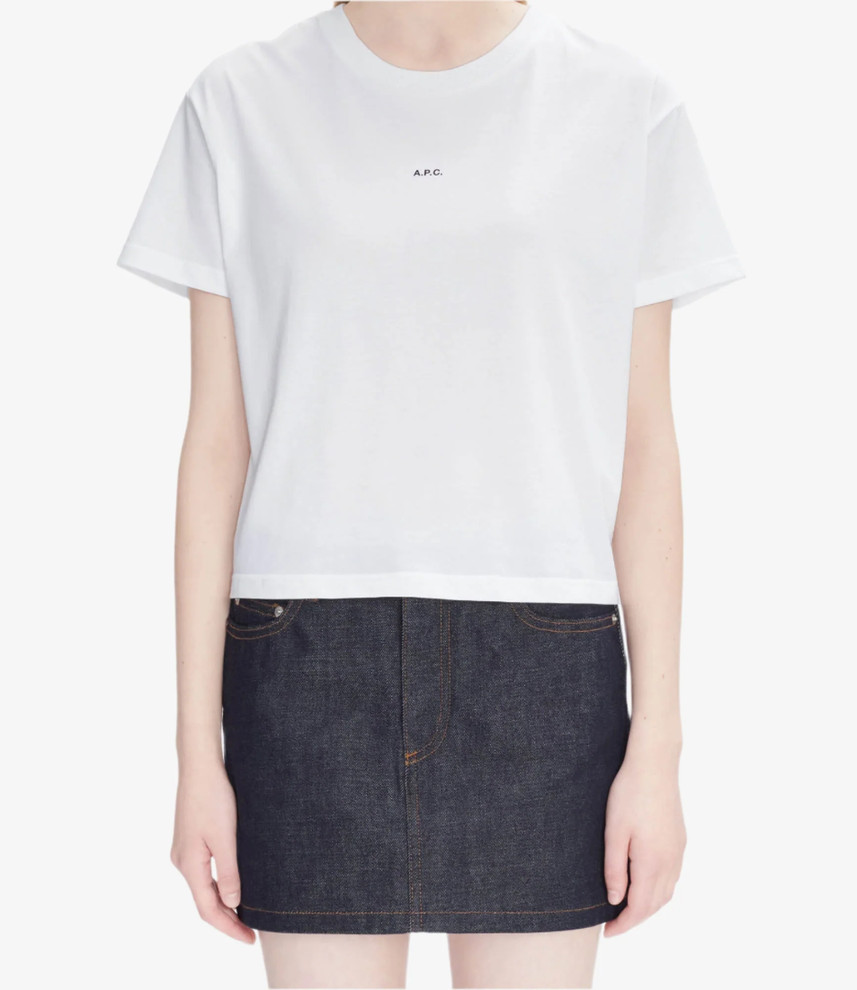 Boxy Micro Logo T-shirt