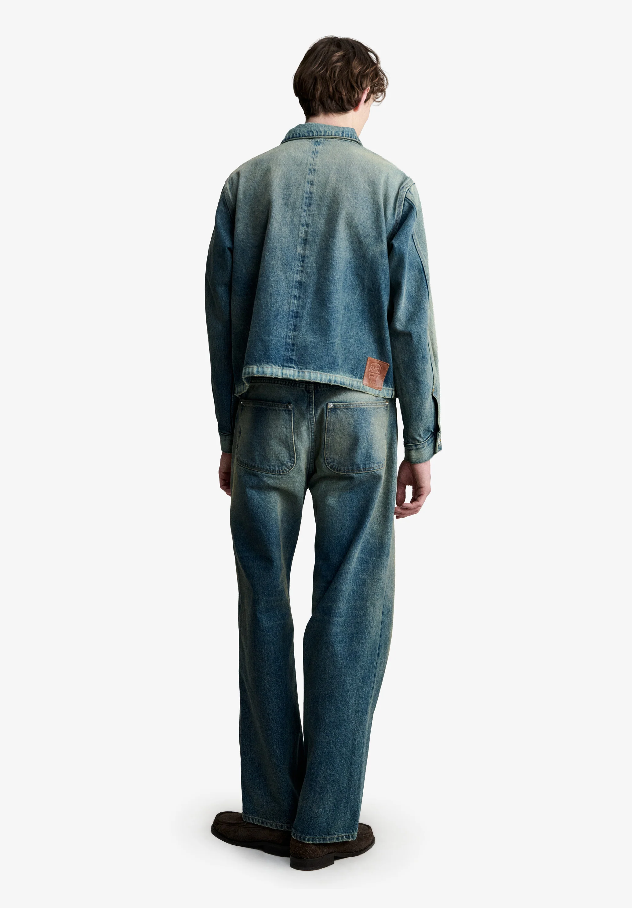 A.P.C. x Brain Dead Selvedge chore jacket