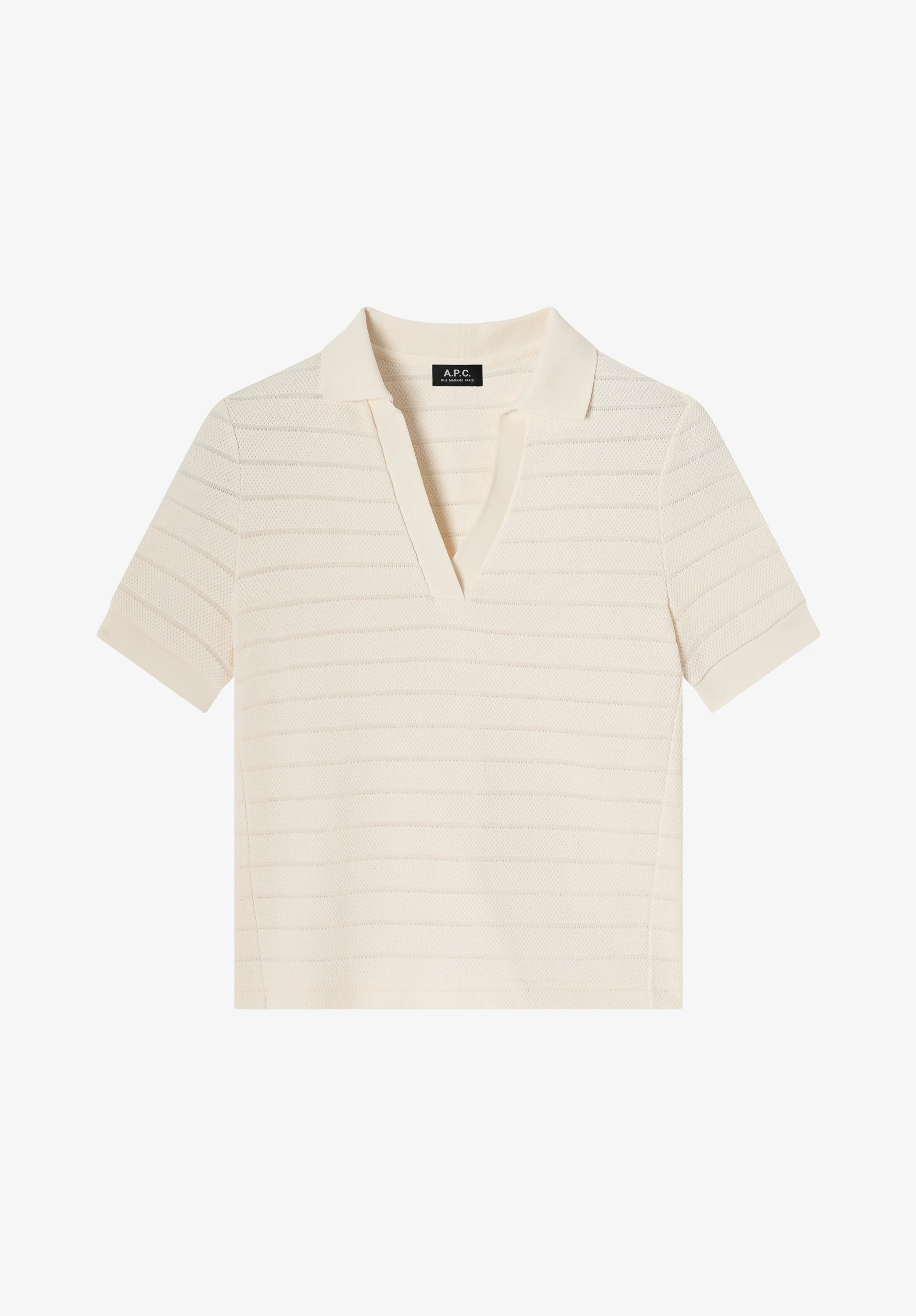 Livia Cropped Polo Shirt