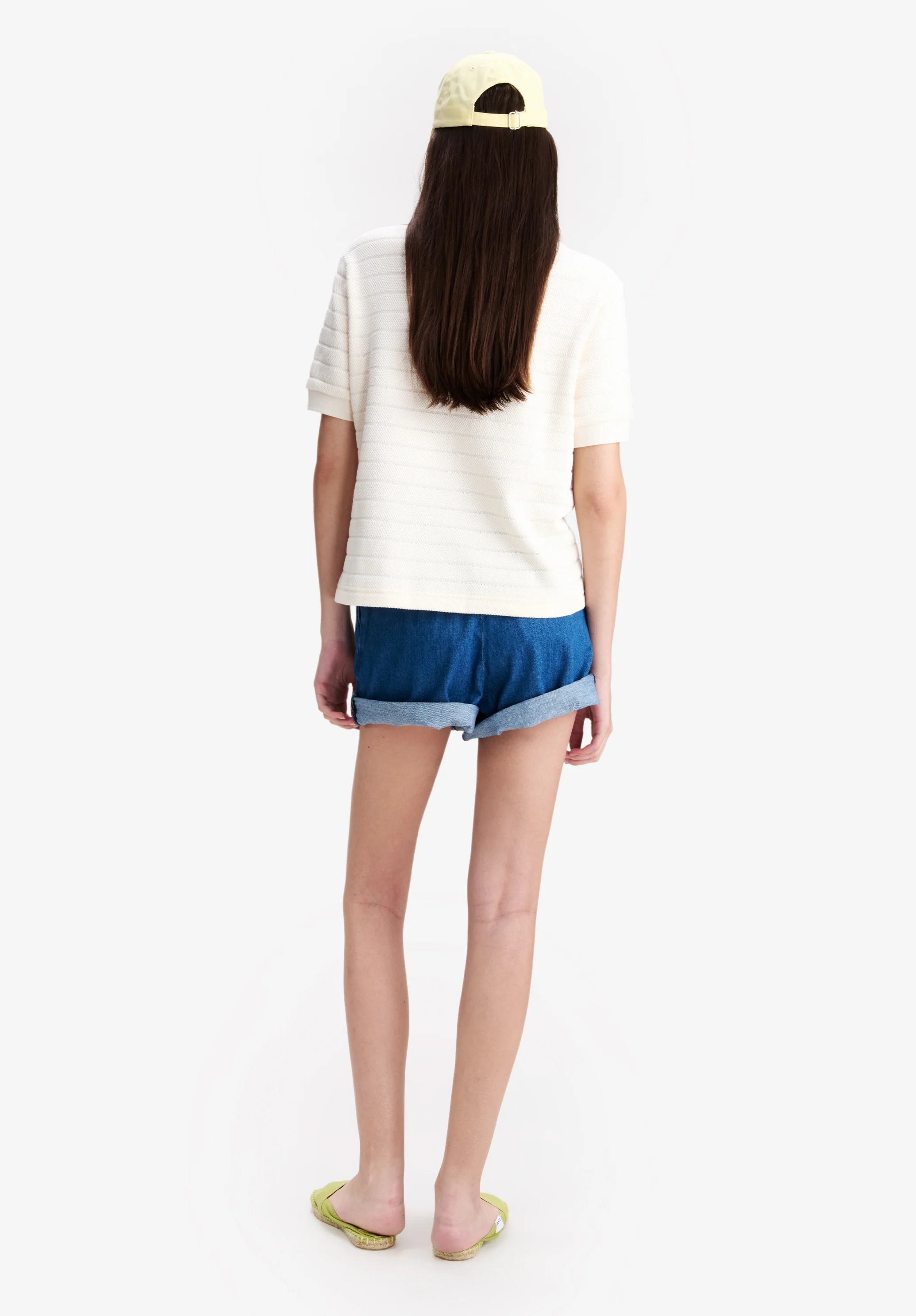 Livia Cropped Polo Shirt
